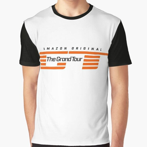 The Grand Tour graphic t-shirt featuring a bold design for fans of the popular automotive TV show