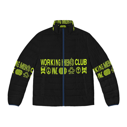 Indie Music Working Men's Club Puffer Jacket in a stylish and comfortable design