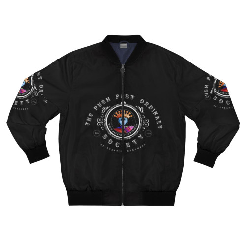 Stylish bomber jacket with streetwear design
