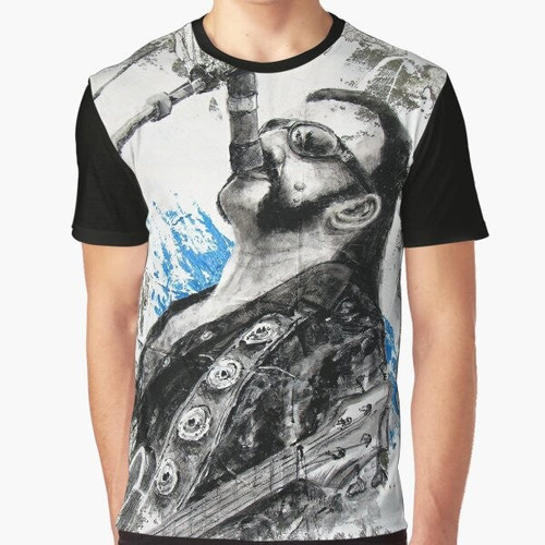 Lemmy Motorhead Graphic T-Shirt with Rock Music Artwork