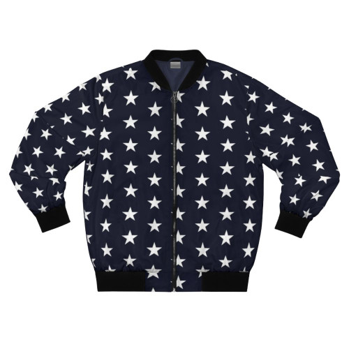 Tyler Durden Fight Club inspired bomber jacket with star design