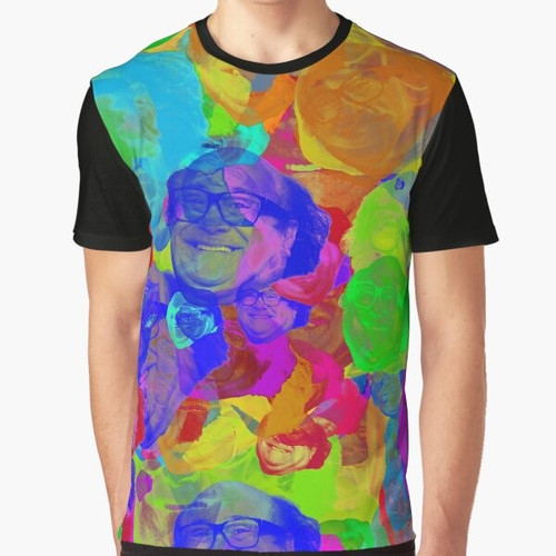 Danny Devito graphic t-shirt featuring the talented actor and comedian