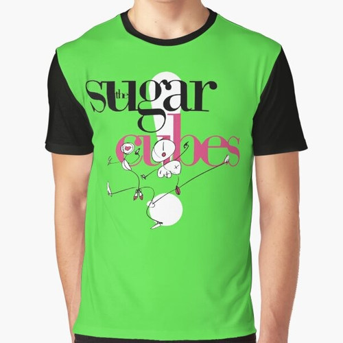 The Sugarcubes new wave post punk graphic t-shirt featuring Bjork