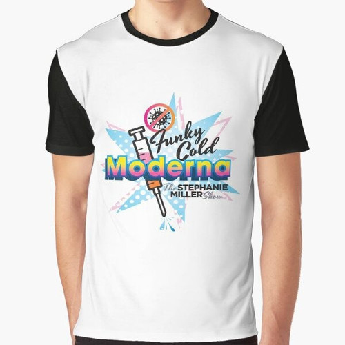 Funky Cold Moderna Vaccine Graphic T-Shirt
