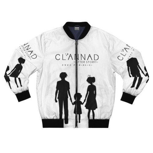 CLANNAD ~After Story~ Bomber Jacket featuring Nagisa and other iconic characters from the beloved anime series.