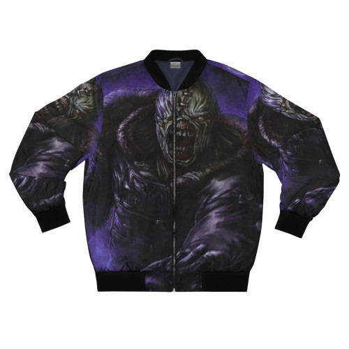 Resident Evil Nemesis Bomber Jacket with Jill Valentine and Nemesis characters