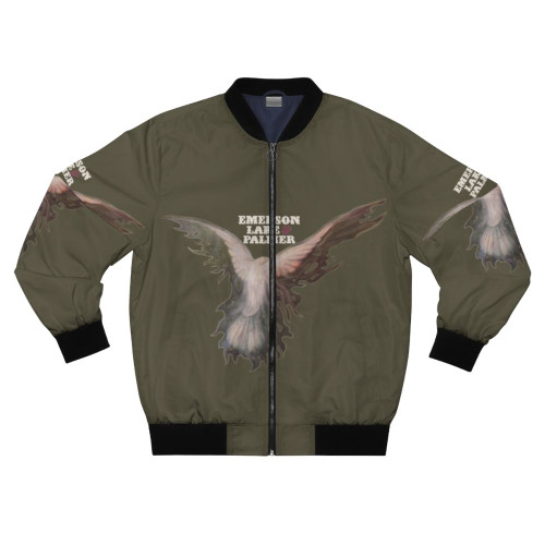 Emerson Lake & Palmer Classic 70s Retro Bomber Jacket
