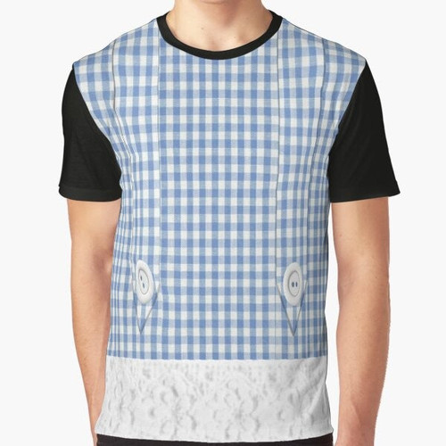 Wizard of Oz Dorothy Gingham Graphic T-Shirt