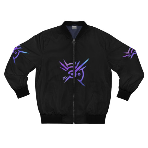 "Mark of the Outsider" Bomber Jacket with Dishonored Steampunk Inspired Design