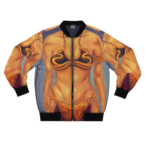 Leia Bomber Jacket - Princess Leia Inspired Outerwear with Bikini Design