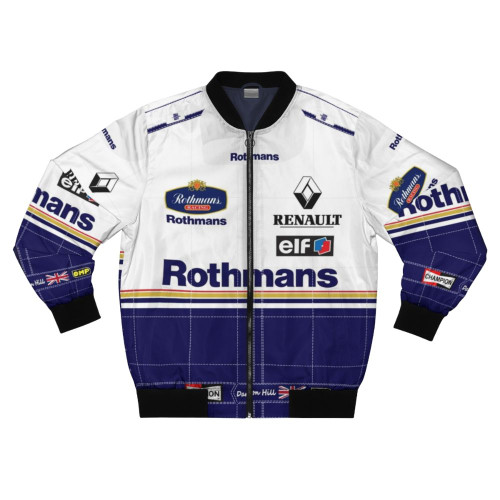 Damon Hill 1994 F1 Race Suit Bomber Jacket