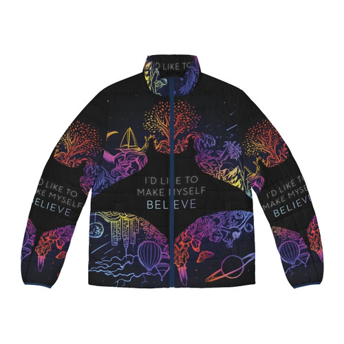 Zeke Saucedo "Ocean Eyes" inspired puffer jacket