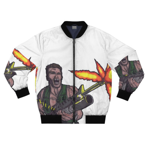 Predator Dutch Bomber Jacket - Cool Arnold Schwarzenegger Inspired Design