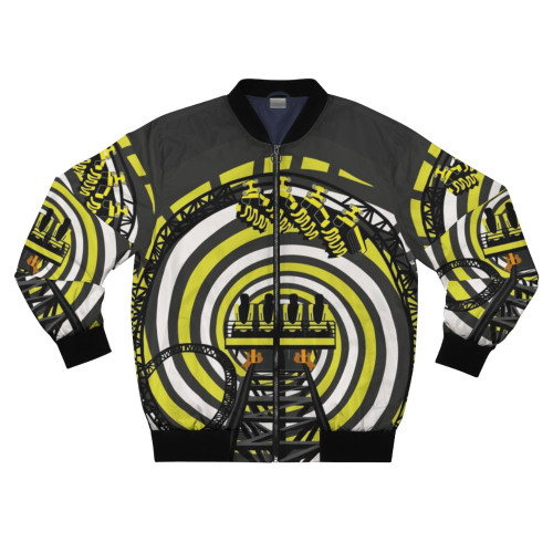 SMILE FOREVER Bomber Jacket with Gerstlauer Infinity Coaster Design