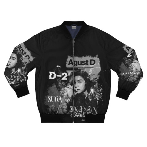 Suga Agust D Concert Tour Bomber Jacket with BTS Logo
