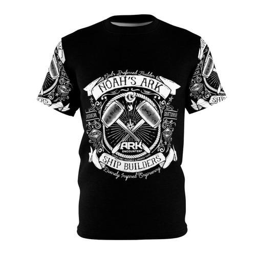 Ark Encounter Inspired Christian T-Shirt with Biblical Ark Design