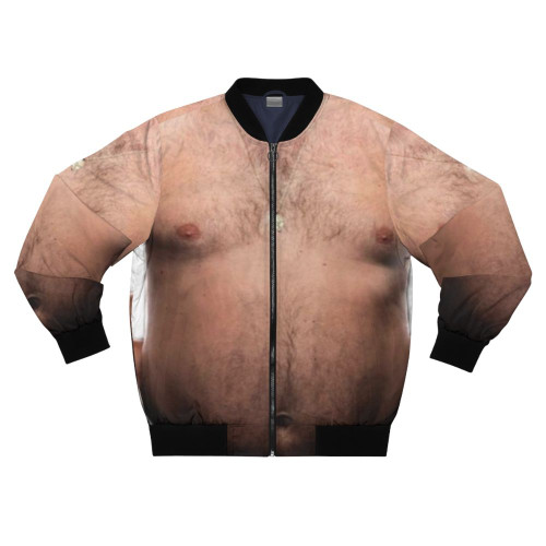 Bert Kreischer inspired bomber jacket with two bears graphic