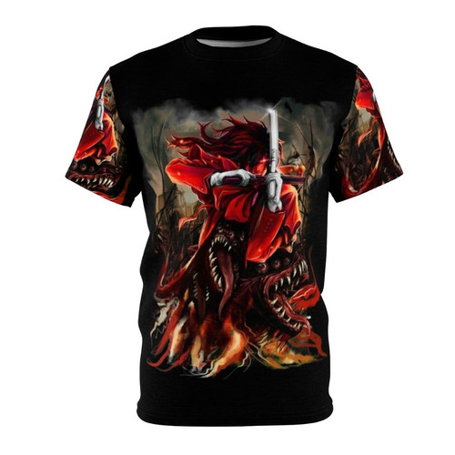 Alucard Hellsing The Bird of Hermes Anime Fan Art T-Shirt