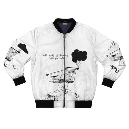 NF Bomber Jacket in Black