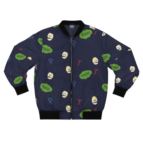 Terrance and Phillip South Park themed bomber jacket