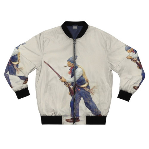 Quebec Patriote Rebellion 1837 French Canadian Bomber Jacket