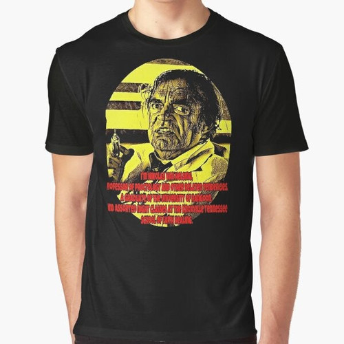 "Dr. Nikolas Van Helsing" 80s classic movie graphic t-shirt design