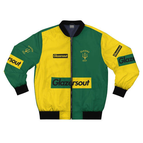 Manchester United Glazers Out Yellow/Green Bomber Jacket
