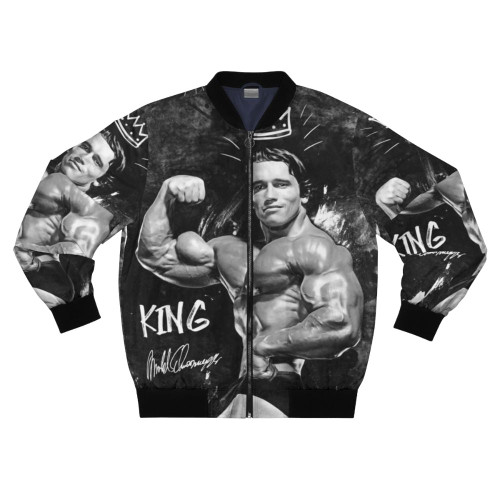 Arnold Schwarzenegger Bodybuilding Bomber Jacket