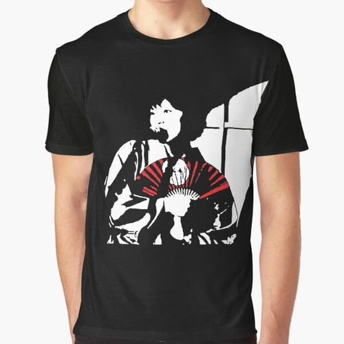 Japanese-inspired graphic tee featuring Ringo Sheena design