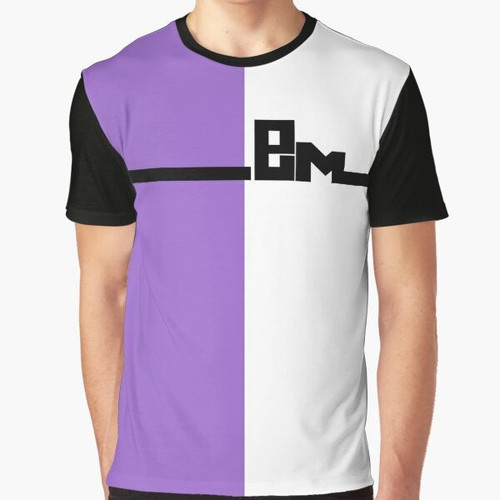 Elongated Man graphic t-shirt featuring the Ductile Detective logo and symbol