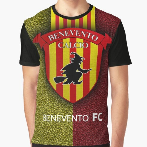 benevento soccer logo graphic t-shirt
