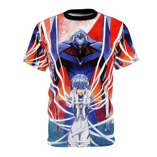 Evangelion Rei Ayanami Inspired T-Shirt with anime-inspired design