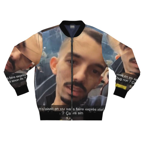 Bigflo & Oli meme-inspired bomber jacket
