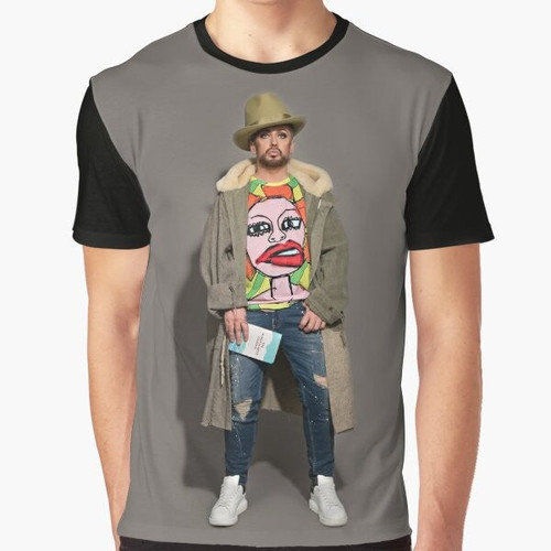 Mindfulness graphic t-shirt with a peaceful design