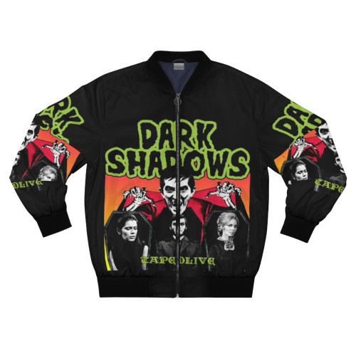 Dark Shadow Bomber Jacket with Misfits and Danzig inspired design