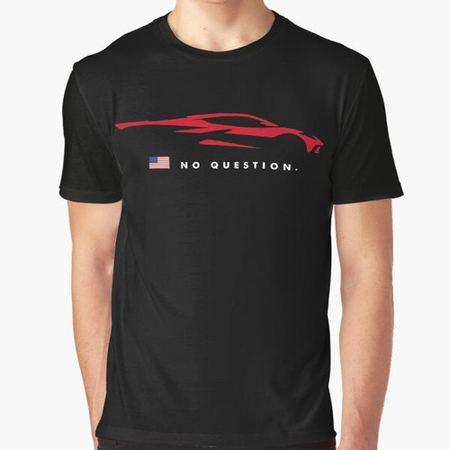C8 Corvette graphic t-shirt with Chevrolet and Chevy branding