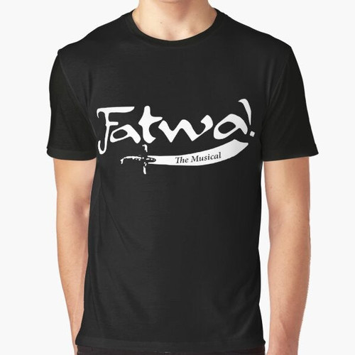 "Curb Your Enthusiasm Musical Graphic T-Shirt with Fatwa! design"