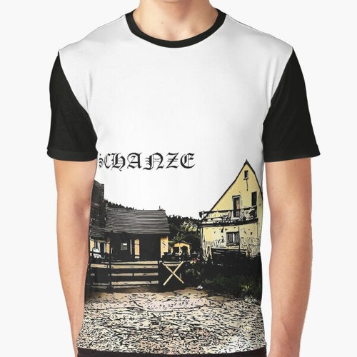 Dragon lord panorama design graphic t-shirt