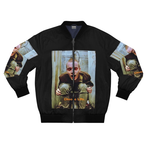 Trainspotting movie poster inspired retro bomber jacket