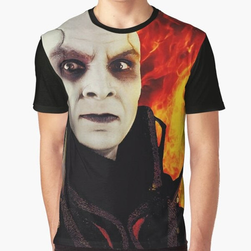 Mortal Kombat Quan Chi Arcade Cabinet Graphic T-Shirt