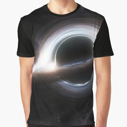 Interstellar Gargantua Black Hole Graphic T-Shirt