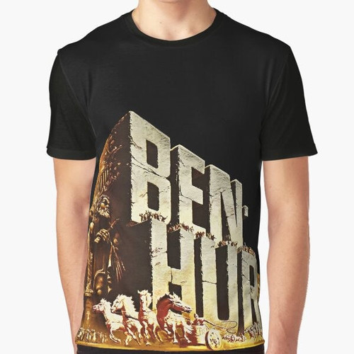 Ben Hur Vintage Graphic T-Shirt with Legendary Movie Design