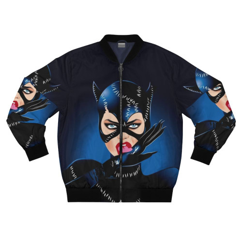Women's bomber jacket with Alejandro Mogollo art design