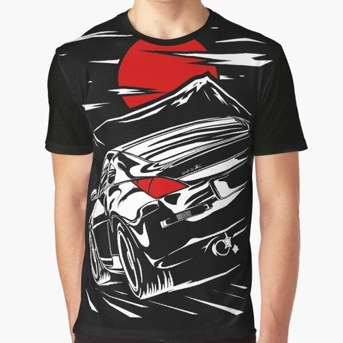 Nissan 350z Haruna graphic design t-shirt