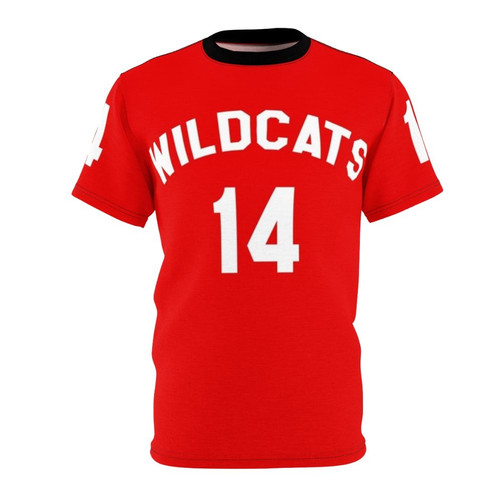 Wildcats High School Basketball T-shirt with Troy Bolton and East High Wildcats Graphic