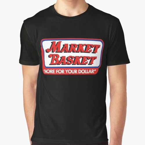 Market Basket Supermarket Graphic T-Shirt