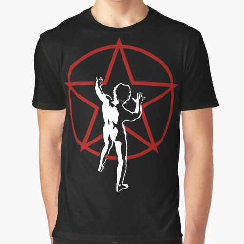 Rush Band Starmen Logo Graphic T-Shirt