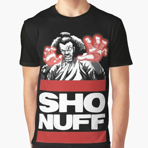 Shonuff old school kung fu martial arts graphic t-shirt