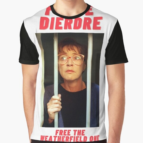 Free The Weatherfield One Graphic T-Shirt featuring Dierdre Rashed from Coronation Street