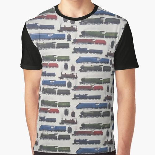 Trainspotting Renton's Wallpaper Graphic T-Shirt